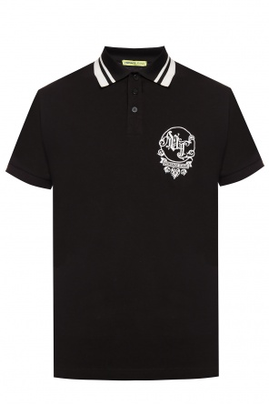 Logo-embroidered polo shirt, zdjęcie 1 Logo-embroidered polo shirt od Versace Jeans